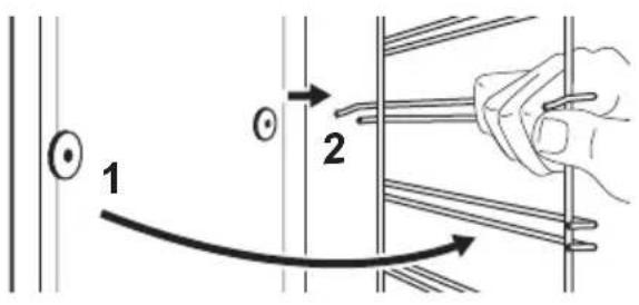 IKEA BRÄNDBO 605.576.56 - Slik fjerner du: Gyllestøtter - 2