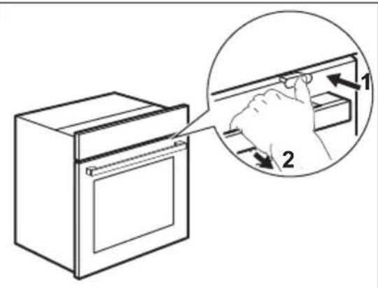 IKEA MUTEBO 105.570.41 - Apertura de la puerta bloqueada - 1