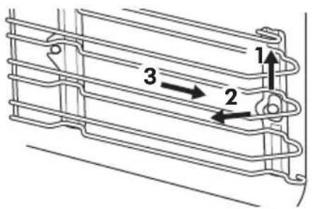 IKEA FORNEBY 805.577.83 - Como remover: Apoios para prateleiras - 1