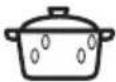 IKEA FORNEBY 805.577.83 - Recommended power settings for different kinds of food - 5