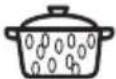 IKEA FORNEBY 805.577.83 - Recommended power settings for different kinds of food - 9