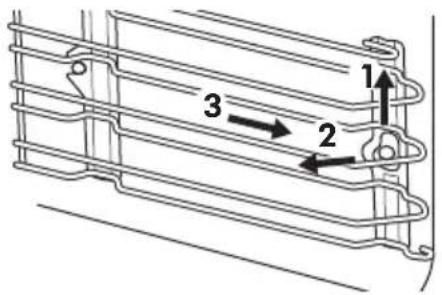 IKEA FORNEBY 805.577.83 - Hoe te verwijderen: Inschuifrails/ - 1