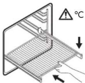 IKEA KULINARISK 304.210.61 - Utilizzo delle guide telescopiche - 4