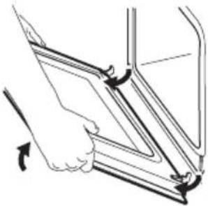 IKEA KULINARISK 304.210.61 - Rimozione e installazione della porta - 4