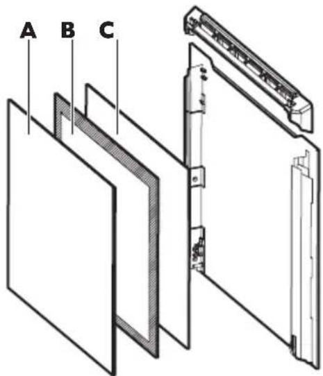 IKEA KULINARISK 304.210.61 - Rimozione e installazione della porta - 7