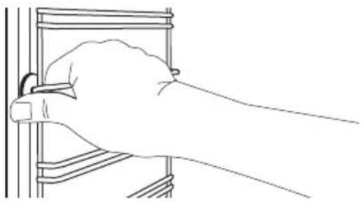 IKEA BRÄNDBO 405.576.57 - Come rimuovere: Supporti del ripiano - 1