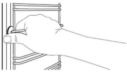 IKEA BRÄNDBO 405.576.57 - Comment retirer : Supports de grille - 1