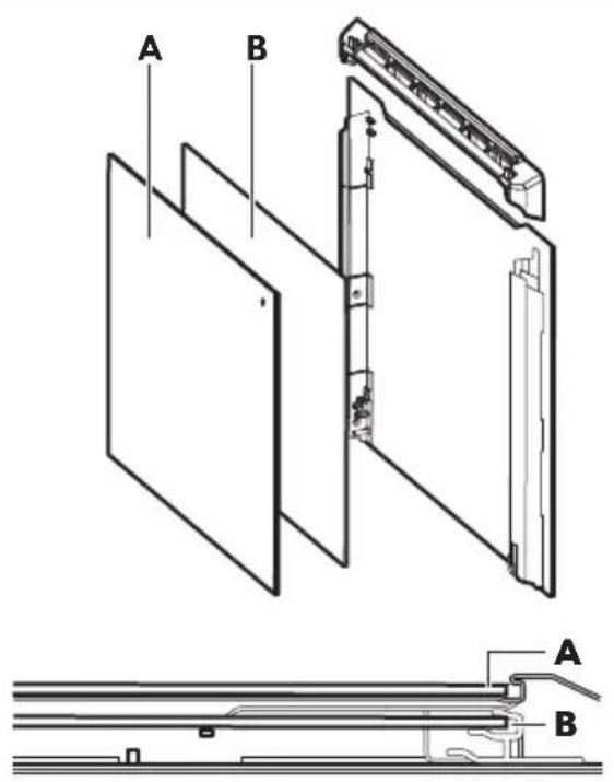 IKEA FORNEBY 505.569.02 - Procedura di rimozione e installazione: Sportello - 7