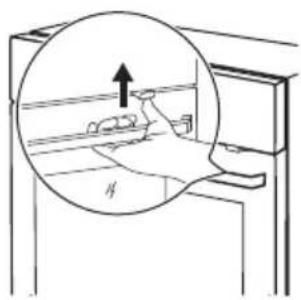 IKEA FORNEBY 505.569.02 - Benutzung: Mechanische Kindersicherung - 1