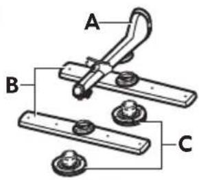 IKEA MEDELSTOR 704.755.04 - Pulizia dei mulinelli superiori - 2