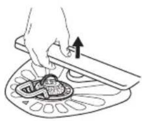 IKEA MEDELSTOR 704.755.04 - Nettoyage du bras d'aspersion inférieur - 1