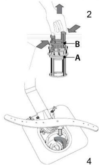 IKEA RÅGLANDA 305.680.34 - Cleaning the filter assembly - 2