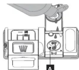 IKEA RÅGLANDA 305.680.34 - Riempimento del distributore di brillantante - 2