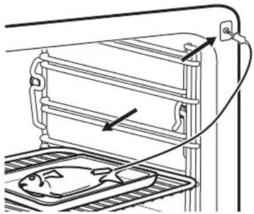 IKEA MUTEBO 905.570.42 - Comment utiliser : Sonde de cuisson - 1