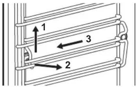 IKEA MUTEBO 905.570.42 - How to remove: Shelf supports - 1