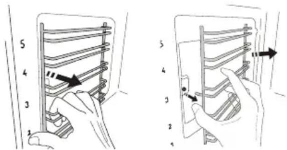 IKEA MATÄLSKARE 303.687.80 - Pour retirer les supports de grille - 1