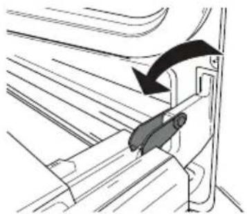 IKEA MATÄLSKARE 303.687.80 - To remove the door - 1