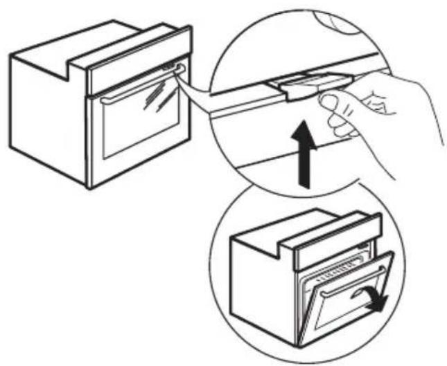 IKEA MATÄLSKARE 303.687.80 - Dispositif de verrouillage du four - 1
