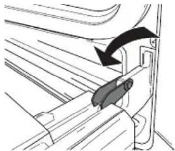 IKEA MATTRADITION 503.687.84 - Pour démonter la porte - 1