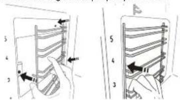 IKEA MATTRADITION 704.118.71 - To reposition the shelf guides - 1