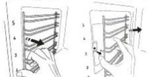IKEA MATTRADITION 704.118.71 - Pour retirer les supports de grille - 1