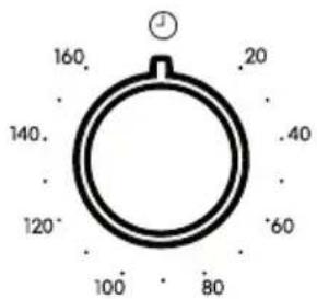 IKEA MATÄLSKARE 503.702.11 - Einstellen des Timers - 1