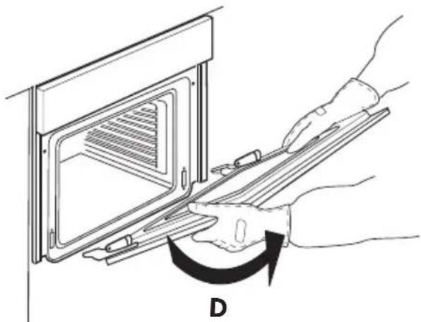 IKEA MATÄLSKARE 503.702.11 - Per rimuovere la porta - 4
