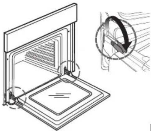 IKEA MATÄLSKARE 503.702.11 - Pour démonter la porte - 1