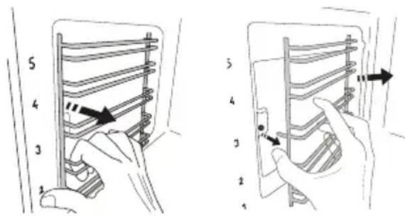 IKEA MATÄLSKARE 503.702.11 - Entnahme der Seitengitter - 1