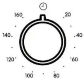 IKEA MATÄLSKARE 503.702.11 - Setting the timer - 1
