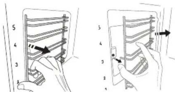 IKEA MATTRADITION 104.118.74 - To remove the shelf guides - 1