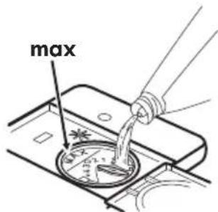 IKEA HYGIENISK 004.756.11 - Riempire il contentitore del brillantante - 3