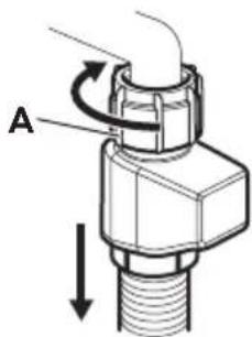IKEA HYGIENISK 004.756.11 - Nettoyage du filtré du tuyau d'arrivée - 2