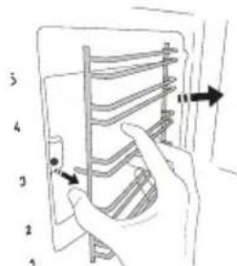 IKEA ANRÄTTA 604.118.62 - To remove the shelf guides - 2