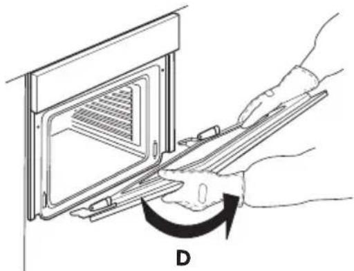 IKEA ANRÄTTA 604.118.62 - Per rimuovere la porta - 4