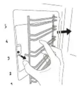 IKEA ANRÄTTA 604.118.62 - Per rimuovere le griglie laterali - 2