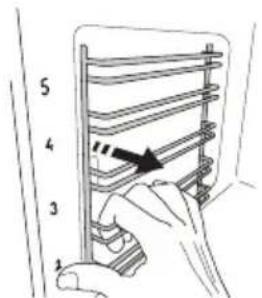 IKEA ANRÄTTA 604.118.62 - To remove the shelf guides - 1