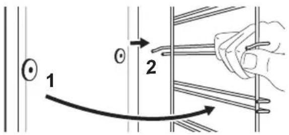 IKEA FORNEBY 905.577.92 - Entfernen: Einhängegitter - 2