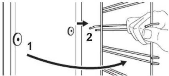 IKEA FORNEBY 905.577.92 - How to remove: Shelf supports - 2