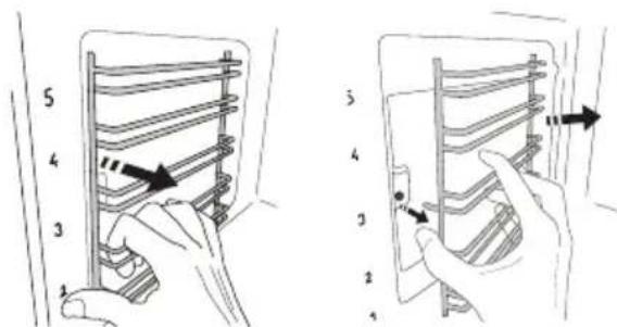 IKEA BEJUBLAD 104.118.50 - To remove the shelf guides - 1