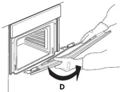 IKEA BEJUBLAD 104.118.50 - Ausbau der Tür - 2