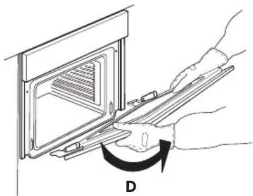 IKEA BEJUBLAD 104.118.50 - To remove the door - 4