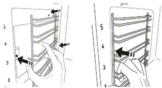 IKEA BEJUBLAD 104.118.50 - To reposition the shelf guides - 1