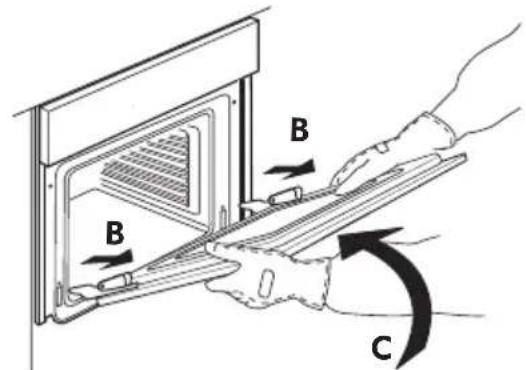 IKEA BEJUBLAD 104.118.50 - Ausbau der Tür - 1