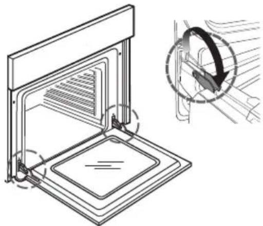 IKEA BEJUBLAD 104.118.50 - To remove the door - 1
