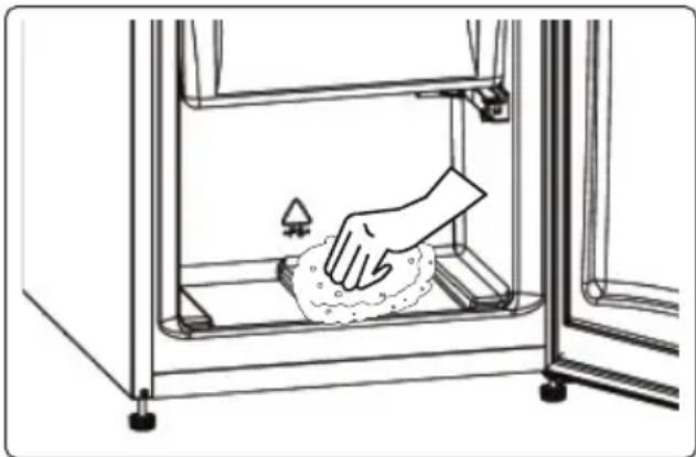 Orima ORA-302-W - Processus de dégivrage du congélateur - 1