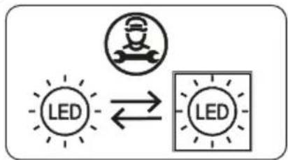 Orima ORA-302-W - Cambio de las luces LED - 2