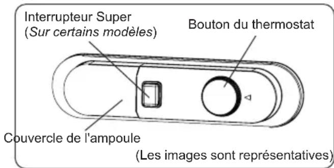 Orima ORA-302-W - Réglage du Thermostat - 2