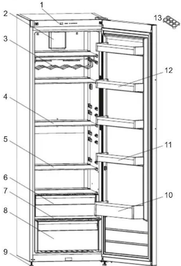 Orima ORA-18561-FX - DESCRIPCIÓN DEL APARATO - 1