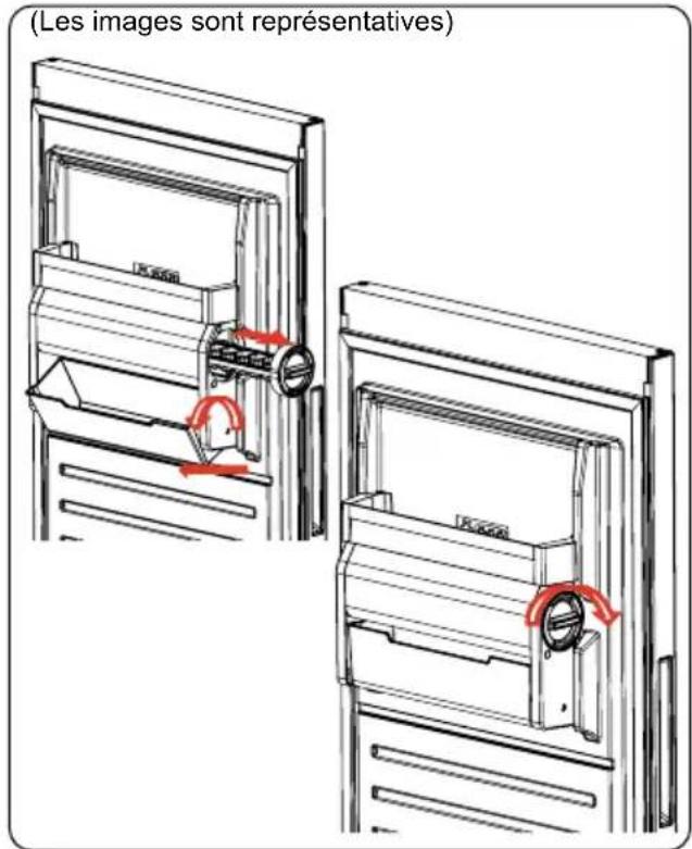 Orima ORA-18561-CNFX - La porte - Fabrique à glaçons(sur certains modèles) - 1